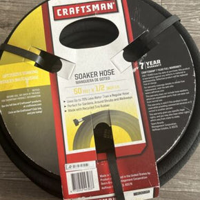 NEW 50 FT x 1/2 inch CRAFTSMAN SOAKER YARD GARDEN HOSE