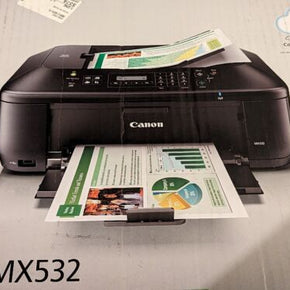 Canon PIXMA MX532 Wireless Office All-in-One Printer Print, Copy, Scan, Fax