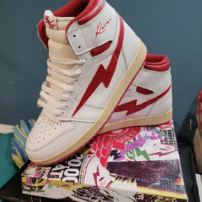 Air Kiy x Reves Paris 85 High • White & Red