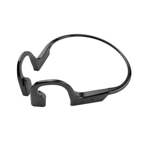 Bone Conduction Headphones Bluetooth 5.1 Wireless Earbuds Outdoor Sport Headset / Color Black