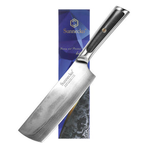 7 inch Nakiri Knife Damascus Steel Japanese Chef Knives Kitchen Chopping Cutlery