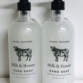 2-Pack Milk & Honey Moisturizing Hand Soap with Essential Oil 21.5 fl oz Each