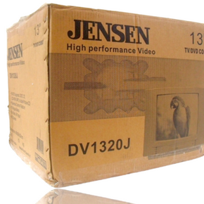 Vintage JENSEN #DV1320J 13" Color CRT TV DVD Retro Gaming w/ Remote, New in Box