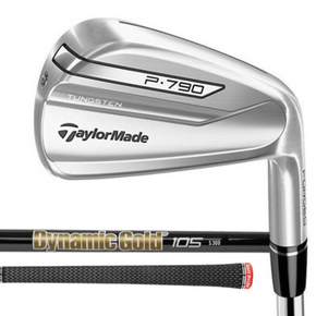 NEW TaylorMade P790 Irons / Dynamic Gold 105 S300 Shaft w/ Golf Pride Grip / irons #6