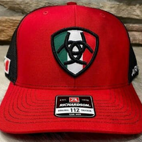 ARIAT MEXICAN MEXICO FLAG RED - HATS CAP   - A300011704