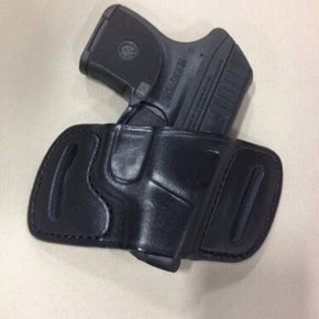 Leather Holster for RUGER LCP 380 Without Laser, KELTEC 32/380  - (6502 BLK)