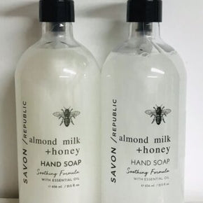 2-Pack Home & Body ~ Almond Milk & Honey Soothing Hand Soap 21.5 fl oz Each