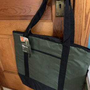 Ozark Trail 50-Can Thermal Insulated Soft Sided Cooler Tote Bag- Olive NEW w/tag