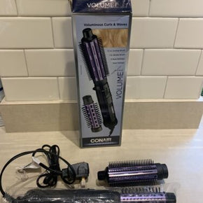 ConAir 2-in-1 1-1/2" HOT AIR BRUSH Hair Curling Combo PROFESSIONAL HIGH QUALITY