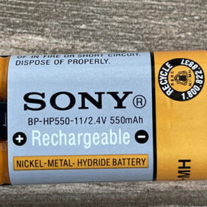 Genuine SONY BP-HP550 replacement battery Used MDR-RF970R RF925R RF912R RF4000K