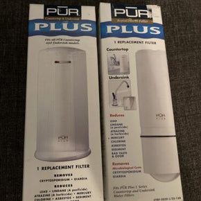 Lot of 2 - PUR Plus CTRF-5050 L / 25-150 & CTRF-5050 Replacement Water Filter