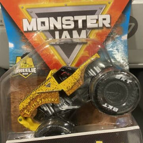 SPIN MASTER 2021 MONSTER JAM WHEELIE BAR SERIES 20 EARTH SHAKER CHASE TRUCK. NEW