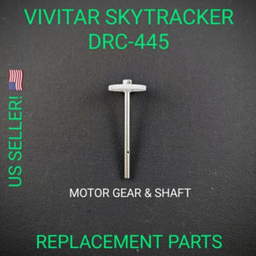 NEW SET OF 2 MOTOR GEARS & SHAFTS for Vivitar DRC-445 VTI Skytracker Drone parts