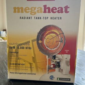 Megaheat Single Burner Propane Tank Top Radiant Heater