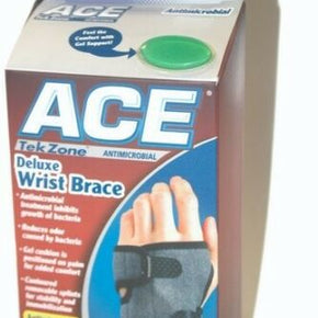 Ace TekZone Deluxe Wrist Brace-Antimicrobial LG/XL - Left Hand - New