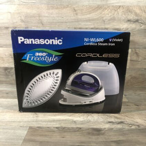 Panasonic Cordless Steam Iron 360 Degrees Freestyle Violet Color Auto Shut Off