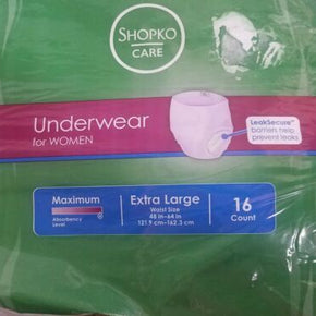 Disposable Incontinence Underwear Maximum Absorbency Level Panties Diapers