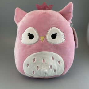 New Summer Owl Bri Squishmallow 8” NWT Kellytoy Pink 2021