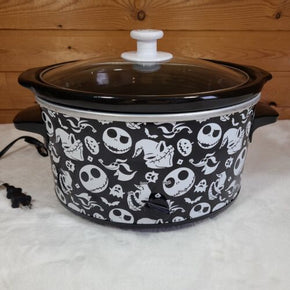 Nightmare Before Christmas 7 Quart Slow Cooker Crock Pot Disney Jack Skellington