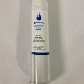 Glacial Pure GP003, 4396841, 4396710, EDR3RXD1 Replacement Fridge Water Filter