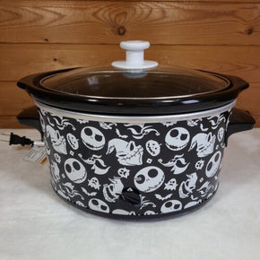 Nightmare Before Christmas 7 Quart Slow Cooker Crock Pot Disney Jack Skellington