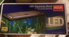 Aqua Culture 20/55 Gallon Fish Tank Hood with LED Light - NV33125