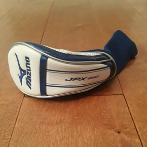 Mens Mizuno JPX 850 Head Cover ~ Rescue Hybrid #4 22* ~ White/Blue Headcover