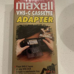 Maxell  VHS-C CASSETTE Adapter In Box