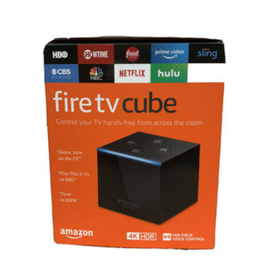 Amazon Fire TV Cube 1st Generation 4k HDR Media Streaming Device - Preowned