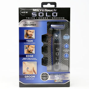 Micro Touch SOLO Rechargeable Shaver, Trimmer and Edger, Brand New!!