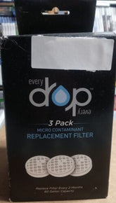 Whirlpool Water everyDrop Micro Contaminant Replacement Filter - 3 Pack