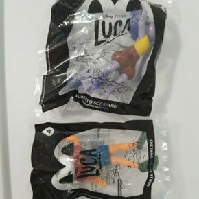 FREE SHIP ~ 2021 McDonald's LUCA Toys #4 and #5 ~Disney Pixar Movie