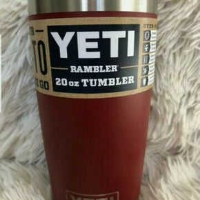 YETI  20 oz. Rambler Tumbler*HARVEST RED**Cup/Mug**BRAND NEW**AUTHENTIC  YETI**