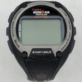 Men's Timex Ironman Triathlon Digital Bodylink GPS Black Band M229