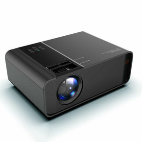 4K 1080P HD WiFi Bluetooth Mini 5D LED Home Theater Projector Cinema 23000Lumens / Color Black / Type Kind Bluetooth Wifi Link
