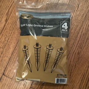 Hampton Bay Landscape Solar Light Ground Stakes 4 Pack - Replacements - 275-803