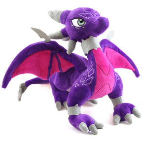 New CYNDER Spyro the Dragon 12'' Plush (12 Inch) Stuffed Purple Dragon Plushie