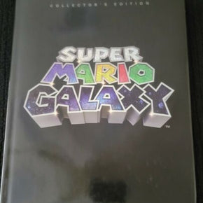 Super Mario Galaxy Collector’s Edition Strategy Guide Book Nintendo *Rare* Wii