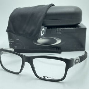 NEW Oakley Marshal OX8034-0153 Satin Black Rectangle Eyeglasses Frames 53-17 143