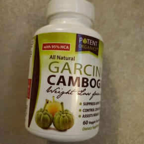 Potent Organics Garcinia Cambogia 60 Veggie Capsule/Exp 05/2022