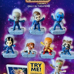 McDonald’s Guardians of the Galaxy Happy Meal Toys complete set of 8 New SEALED