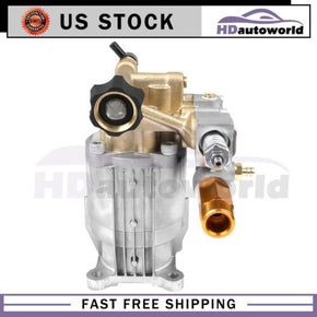 Pressure Washer Pump - 3/4" Shaft - 3000-3200 PSI 2.5 GPM - Horizontal Pump