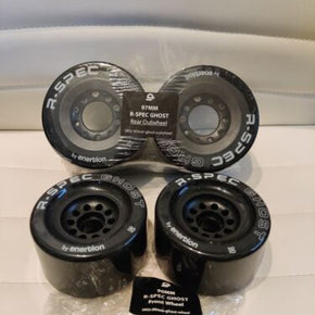 Raptor 2 Rspec Ghost REPLACEMENT Wheels Enertion SKATEBOARD COMPLETE SET (4) NEW