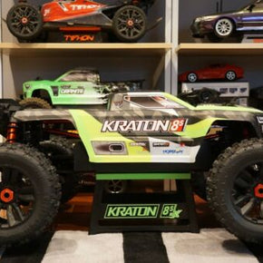 ARRMA Kraton EXB 8s 1/5 Scale-- RC Stand --Green-- Huge!