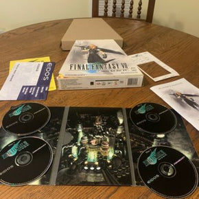 Trapezoid BOX Final Fantasy VII 7 Rare PC Computer Game Version Rare Eidos FFVII