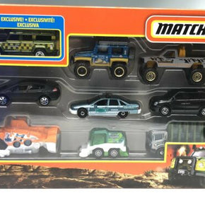 2021 Matchbox Car 9-Pack w/Exclusive 1997 LAND ROVER DEFENDER 110 GREEN / MIB
