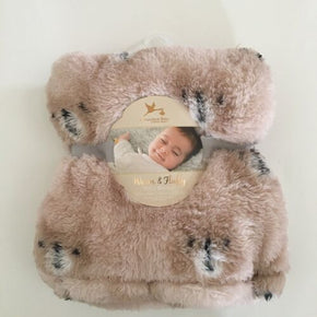 NEW My Cozy Baby Blanket Teddy Bear Theme | Adirondack Baby