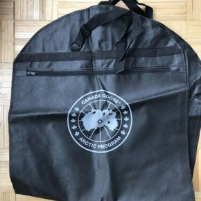 New Authentic CANADA GOOSE Black Arctic Program Garment Bag Dust Cover 54" x 24"