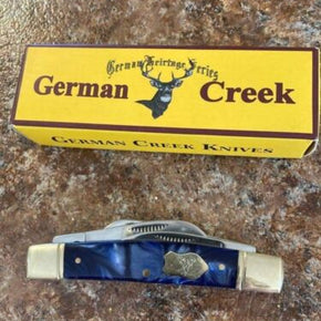 GERMAN CREEK Soligen Steel 3 Blade  FOLDING POCKET KNIFE EXCELLENT CONDITION