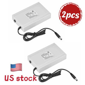 2Pcs Rechargeable Battery for Portable Oxygen Machine 2200mAh＋Battery Charger